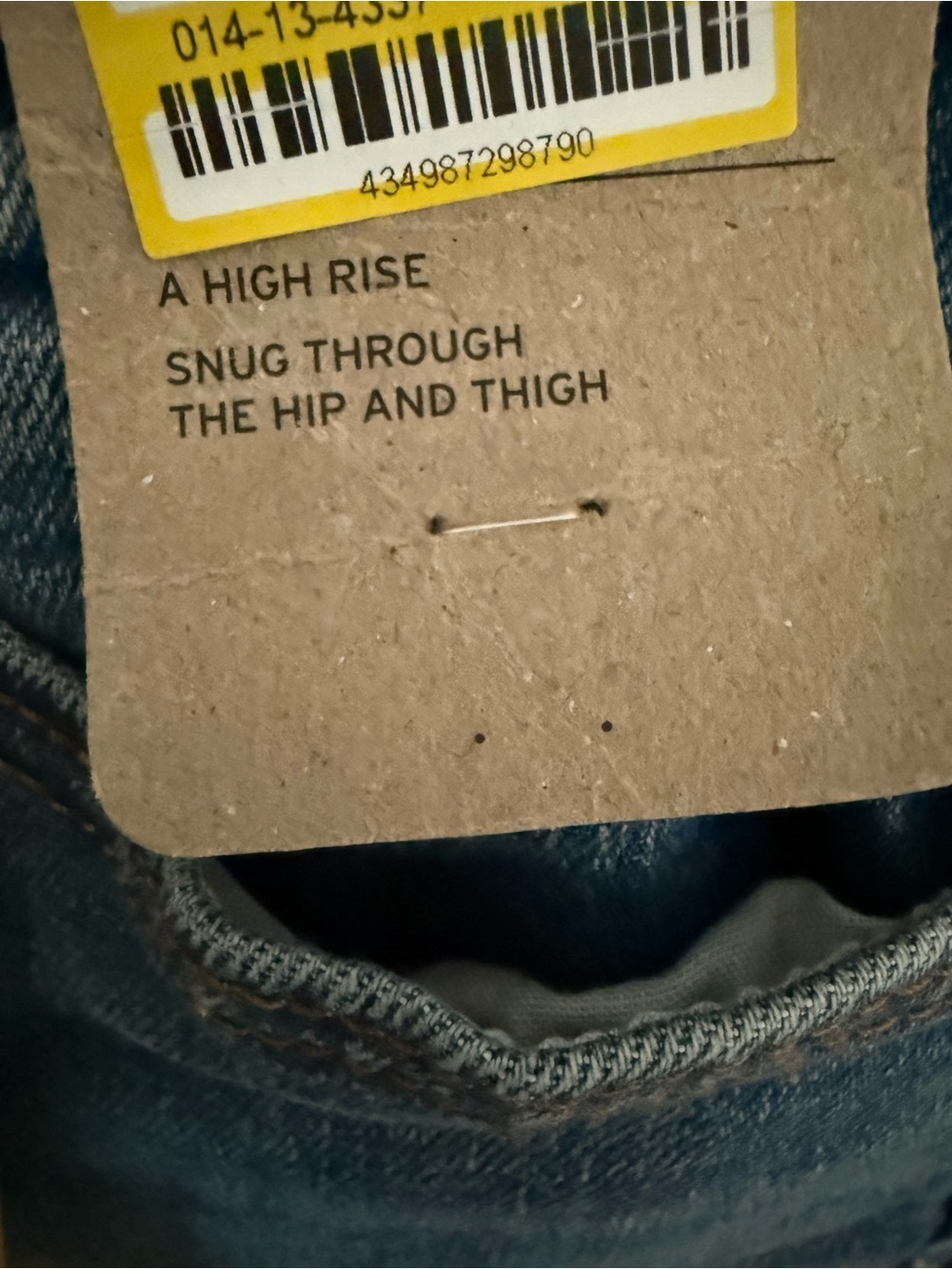 Levi's Wedgie Straight Jeans -Maximum Effort- 25x28 - Picture 7 of 7